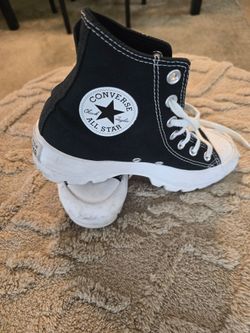 Platform black Converse