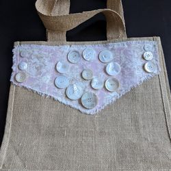 Jute Handmade Women's Tote Bag by Bags Go Green 