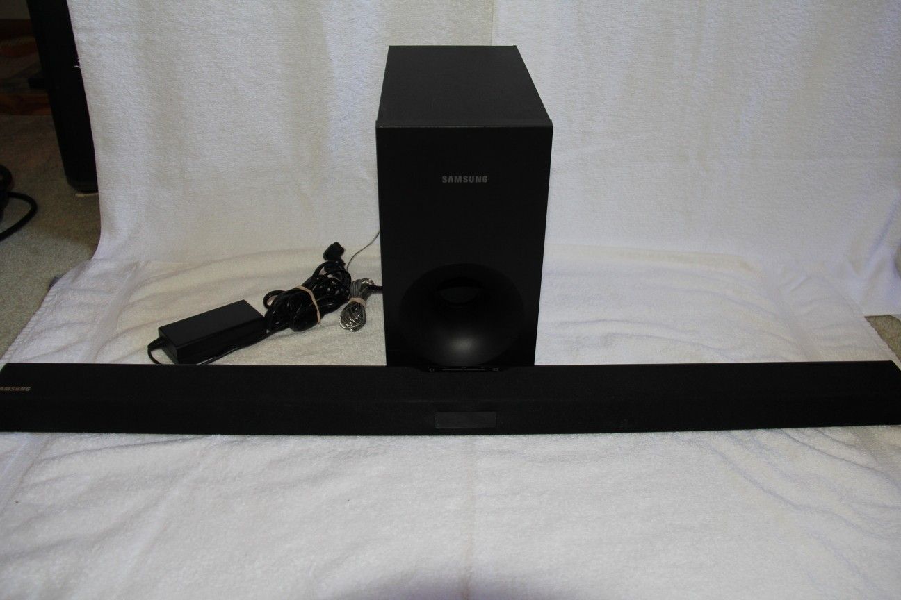 Samsung Sound Bar and Subwoofer