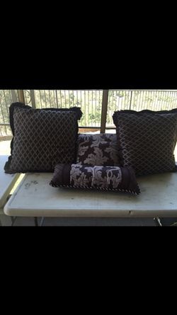 Brand new pillow dark purple