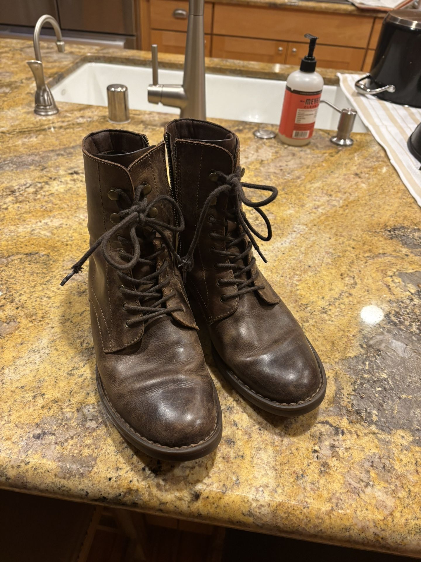Leather Ankle Boots