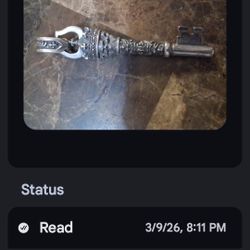 Sterling Silver King's Key Pendent