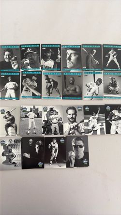 1991 &1992 Score Dream Team Cards