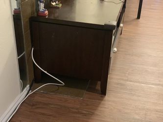 Coffee brown tv stand