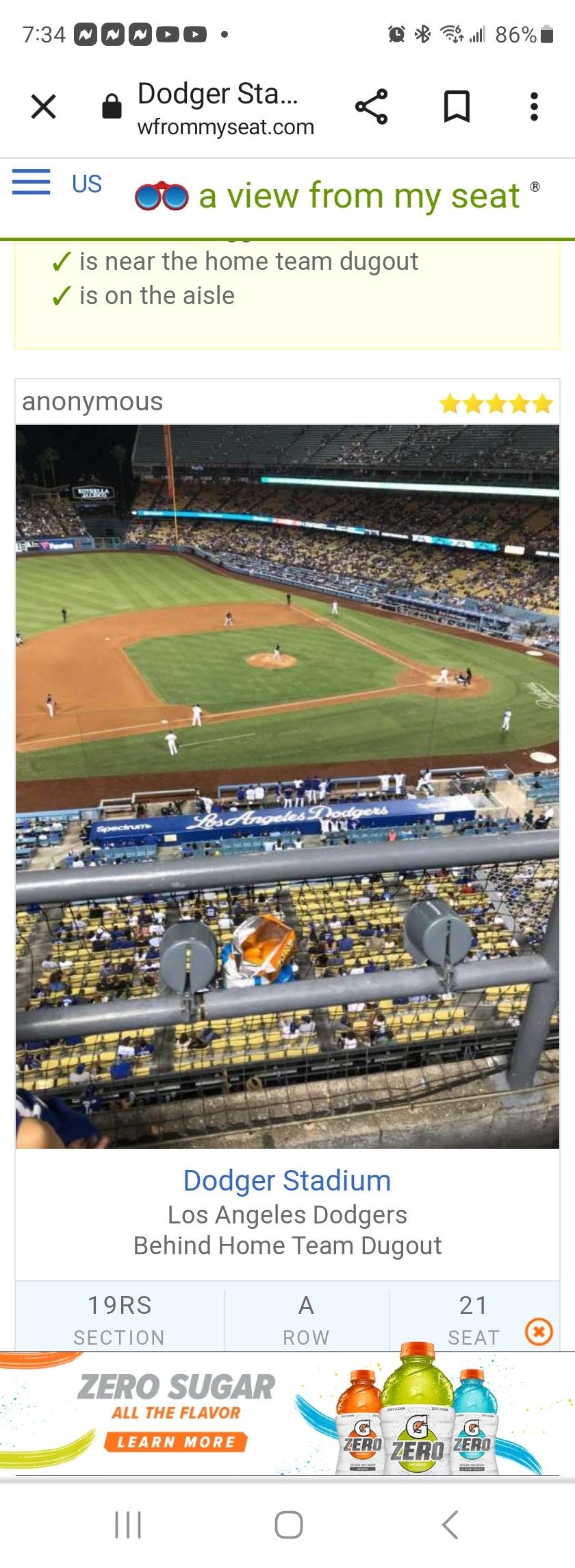 LA Dodgers Vs. Diamondbacks