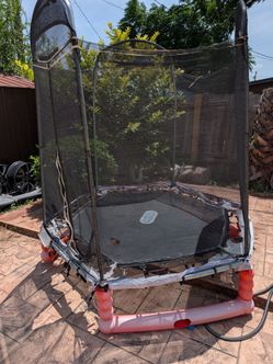 Little Tikes  trampoline 6 ft size