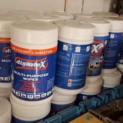 Disinfectant Wipes $1 Each Ot Whole Box If 24 Canisters $10