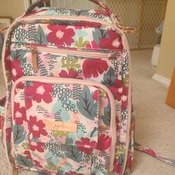 Jujube JJB HTF Forget Me Not Print BRB Diaper Backpack