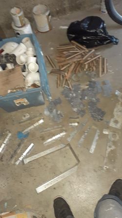 Simpson hardware, nailgun nails, & plumbing pipe fixtures