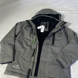 HOLLISTER MENS FAUX FUR-LINED ALL-WEATHER PROOF JACKET for Sale in Queens,  NY - OfferUp