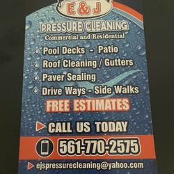 EJ PRESSURE Call Us TODAY 