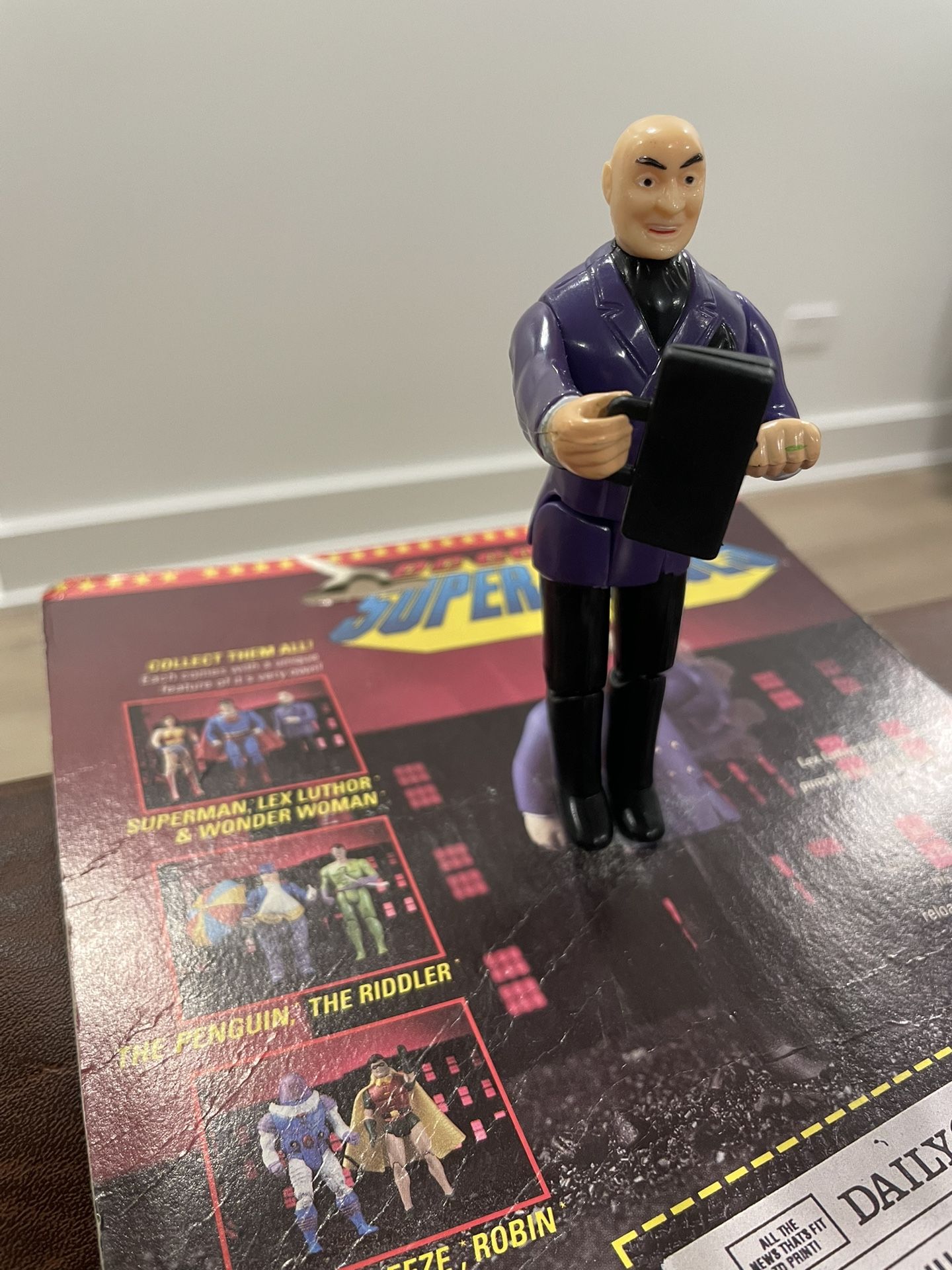 Vintage 1989 Dc Comics Super Heroes Lex Luther Action Figure