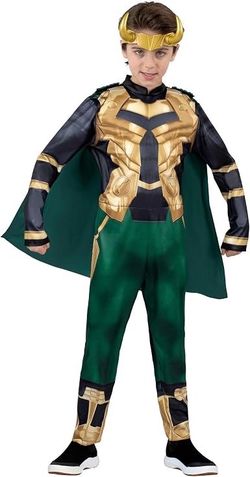 👻 MARVEL AVENGERS LOKI KIDS COSTUME