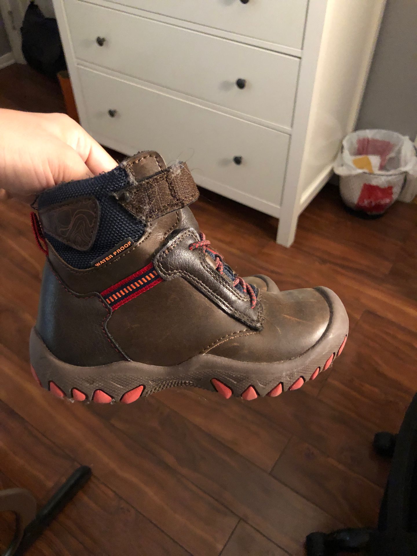 Boys size 11 weather boots