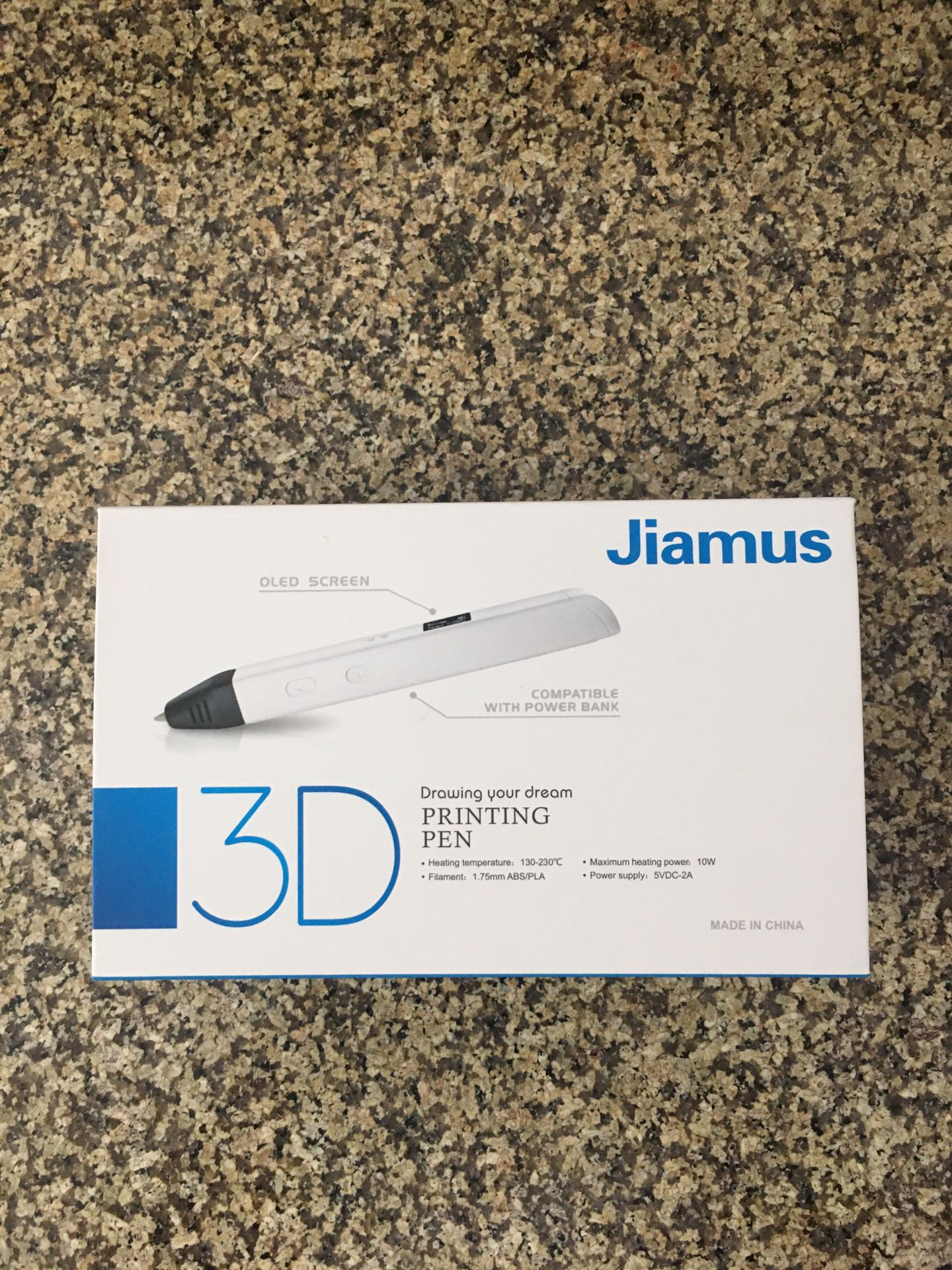 Jiamus 3D printing pen - Brand New