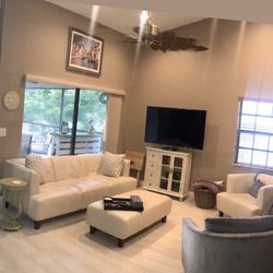 3 Piece Living Room Set - Apartment Sized
