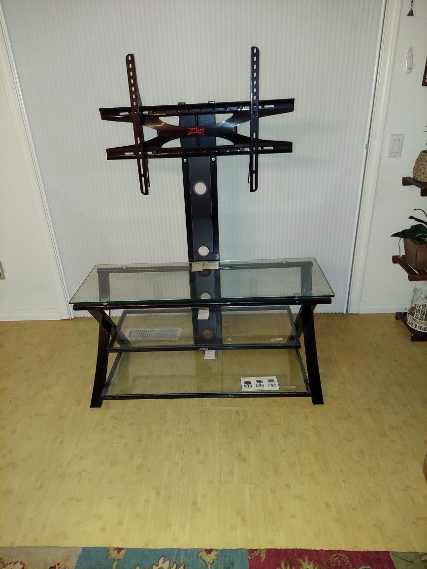 Z-Line Axxess 3 in 1 Flat Panel TV Media Stand