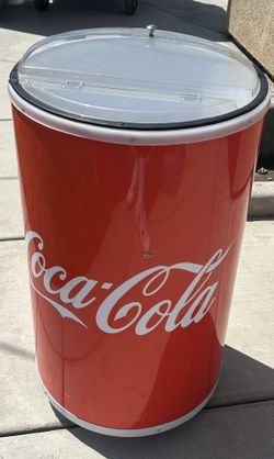 Coca-Cola Rolling Cooler