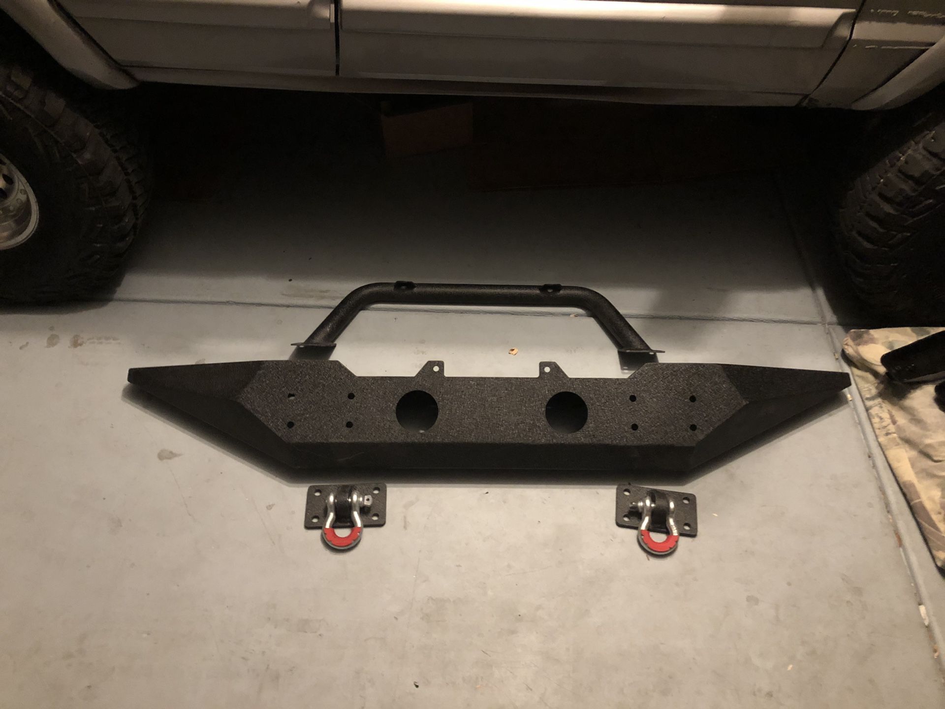 New Front bumper for Jeep Wrangler.