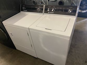 SPEED QUEEN XL CAPACITY WASHER DRYER SET WARRANTY DELIVERY
