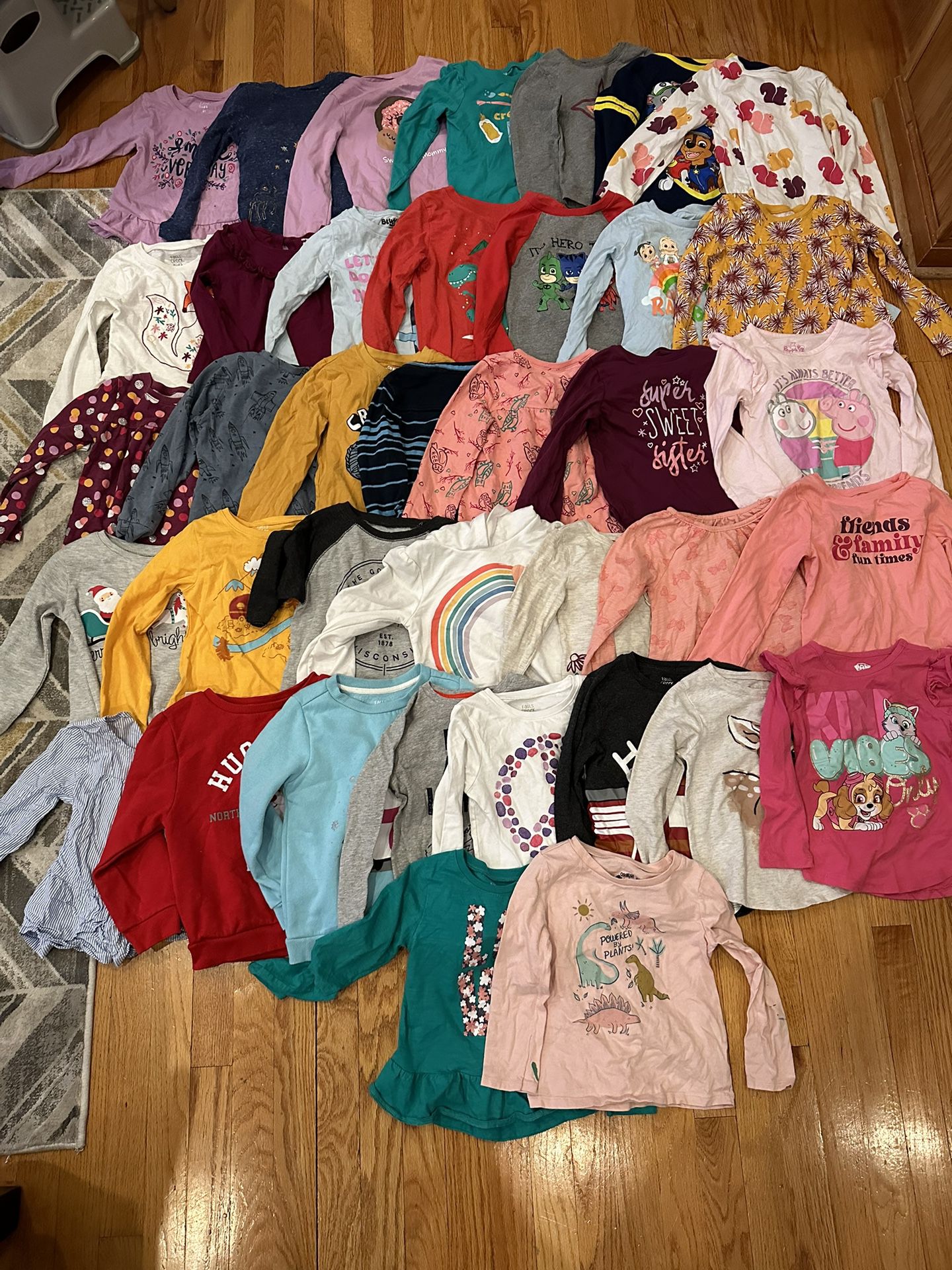 Fall and Winter 4T girls clothing Lot