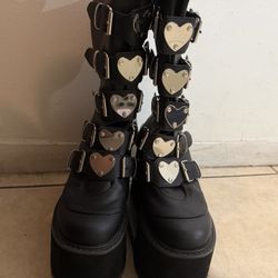 REAL Demonias 6 Inch platforms Swing 230 emo alt y2k 2000s 