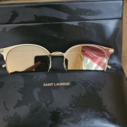 Saint Lauren Sunglasses. SL 202/K002 57 Gold.