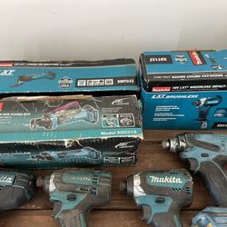 Makita Power Tools In Box