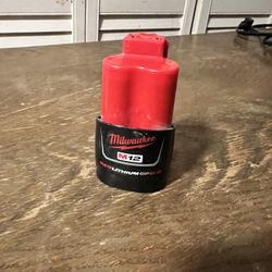 Milwaukee batery M12 red Lithium xc 2.0