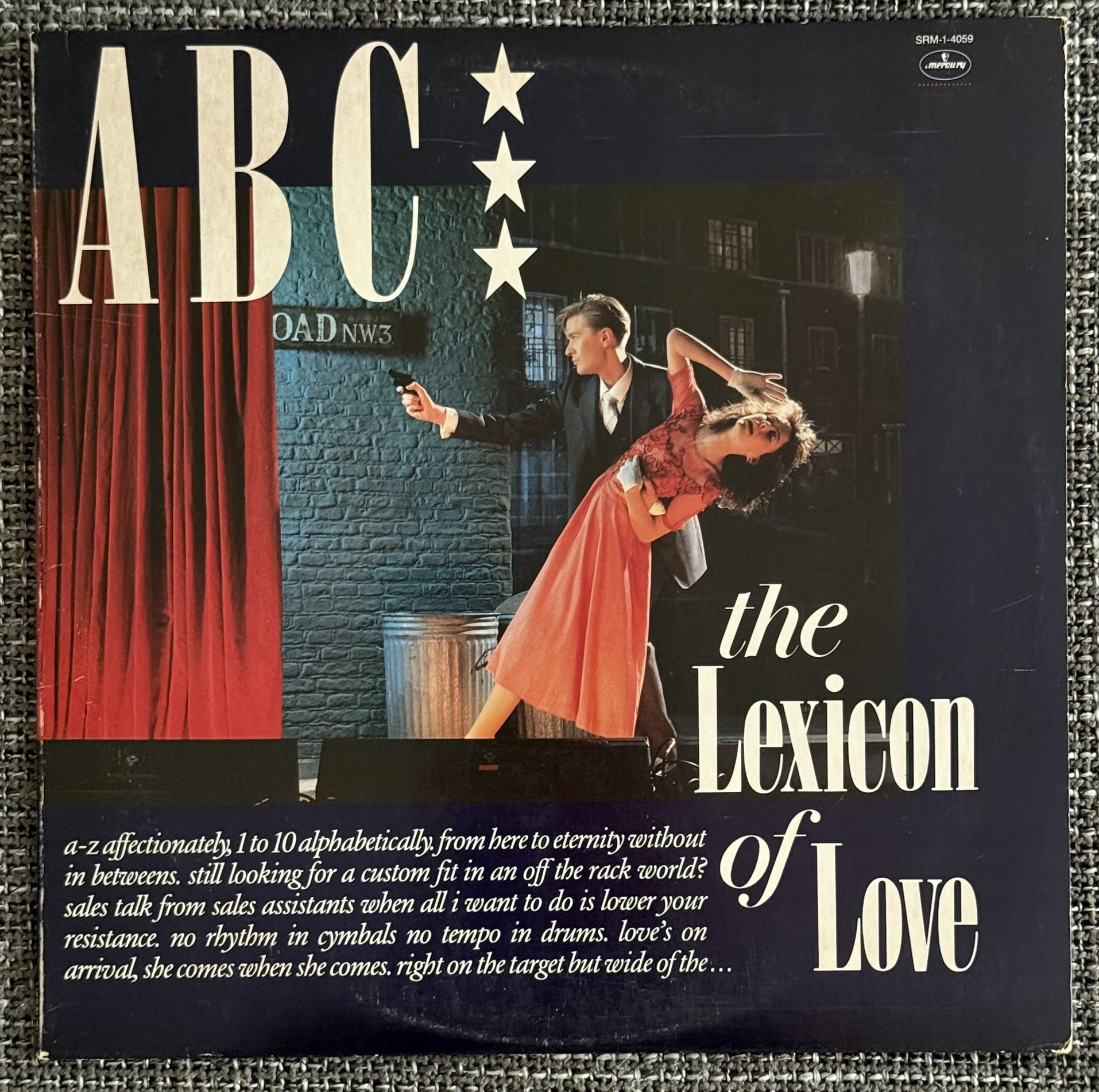 ABC - The Lexicon Of Love LP Vinyl 1982 VG+/VG+