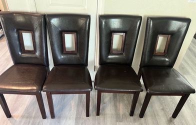 4pcs Dinning chairs