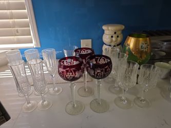 Crystal glasses