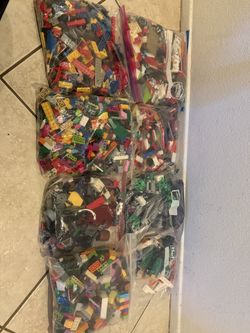8 Bags Of LEGOs