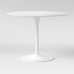 Braniff Round Dining Table Metal Base