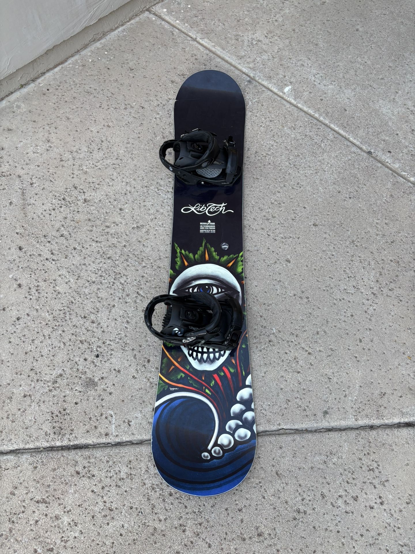 Lib Tech 154CM Jamie Lynn Snowboard Includes Salomon Bindings