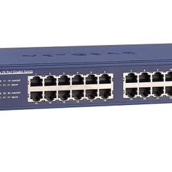 24 x Gigabit Ethernet Ports 48 Gbps Switching Capacity 256KB RAM Buffer 8K MAC Address Table 238,872 Hours MTBF 2000 Mbps Bandwidth per Por