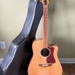 Guild True American Acoustic/Electric Guitar 