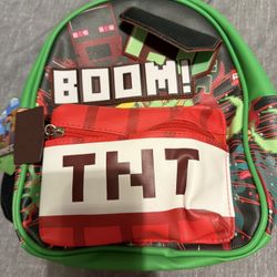 Minecraft Mini Backpack New Pick Up Only Tomorrow 4/15 @11am