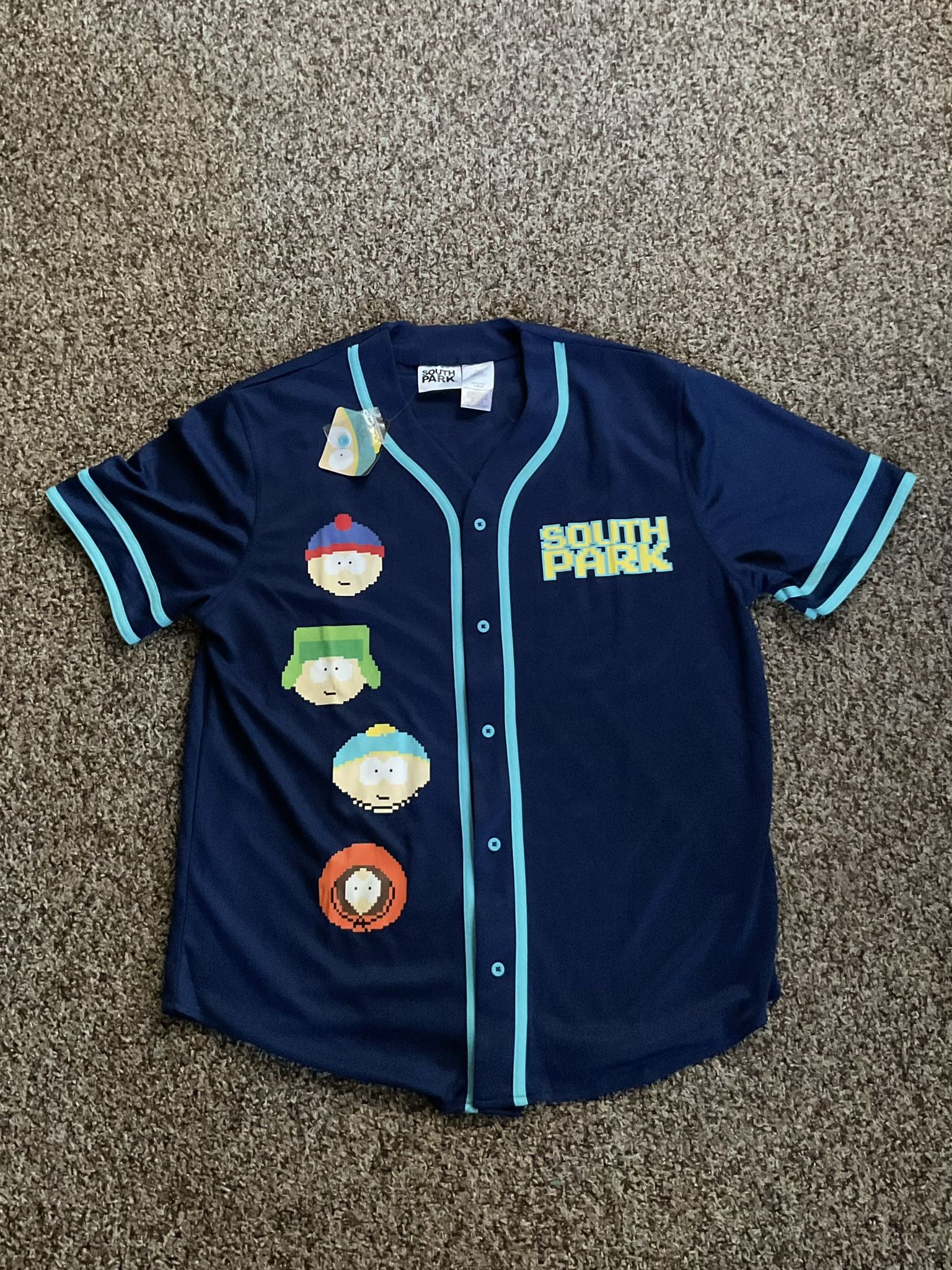 South Park Baseball Jersey Men's Size: L (NEW)
