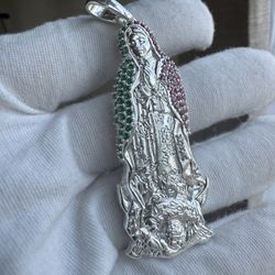 Virgencita PLATA 925 con Zircon. 🆕