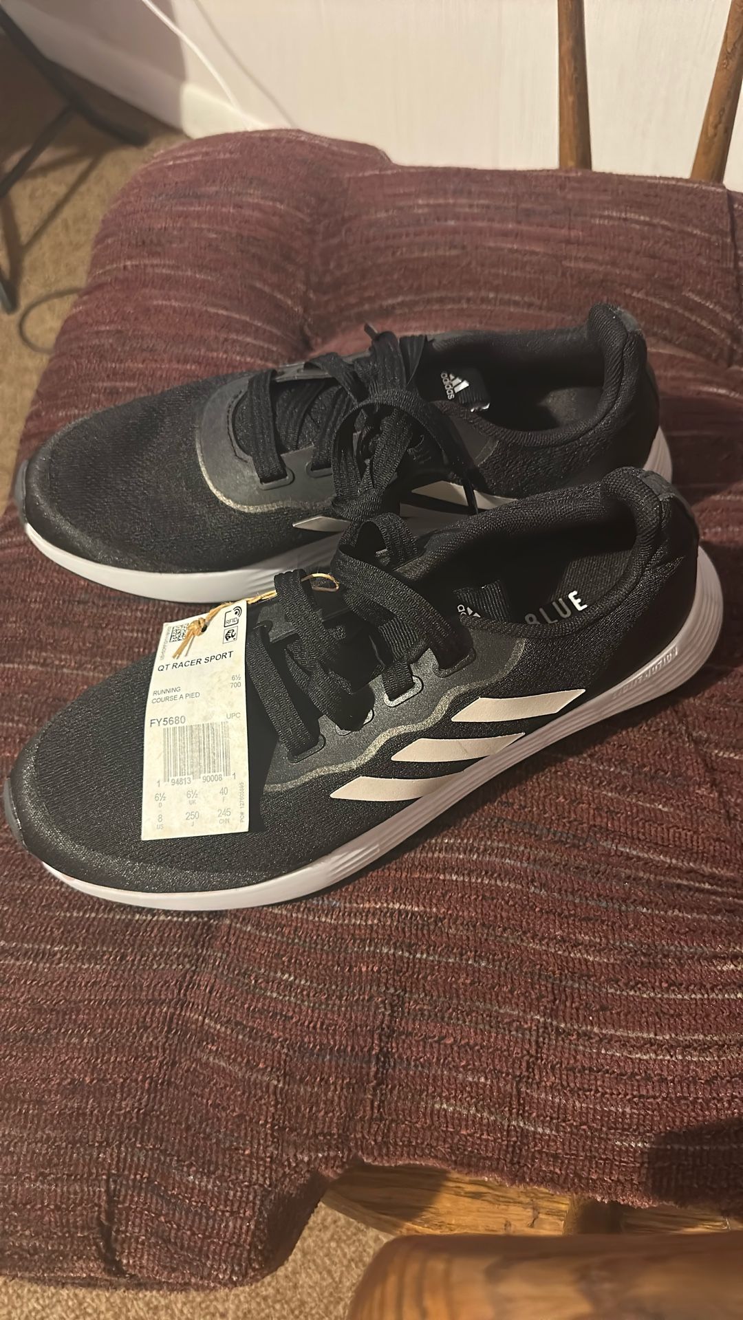 Women Black Adidas Size8