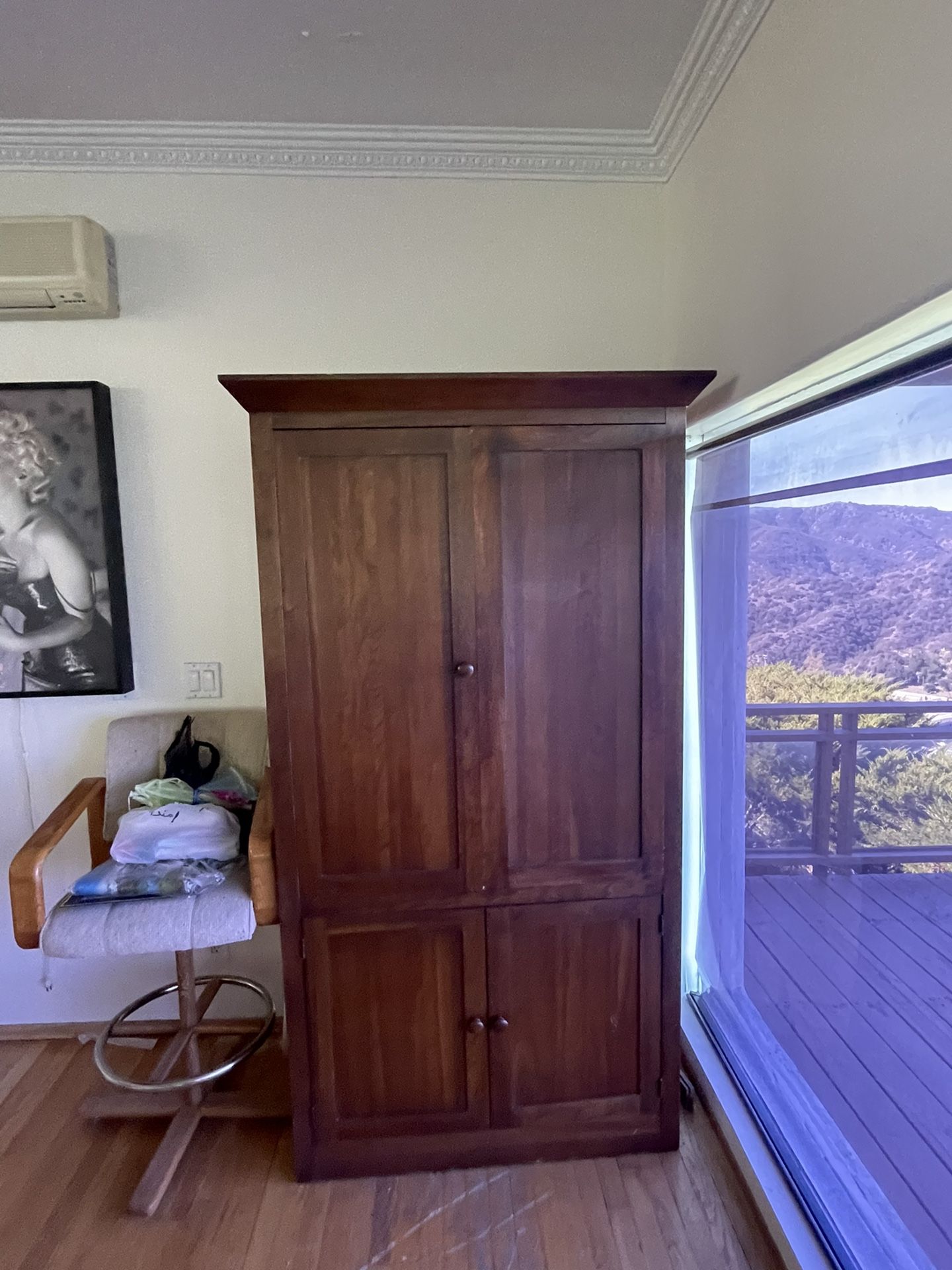 wood armor desk walnut solid fancy