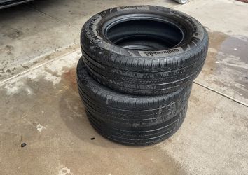 3 used tires 235/ 65R/ 17