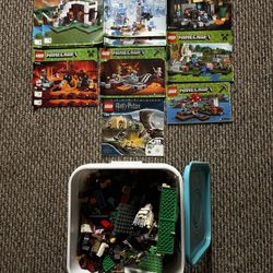 7 Minecraft & A Harry Potter Lego Sets