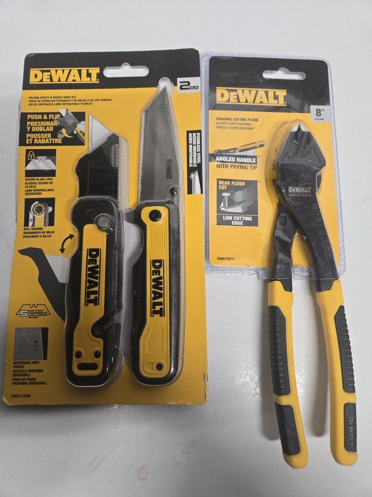 Dewalt Knife & Blade & Wire Cutter