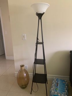 Lamp and decor piece
