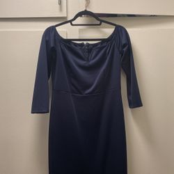 Large Blue Formal Dress-only Used Once