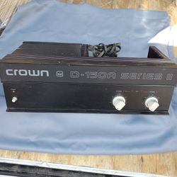 Crown amplifier