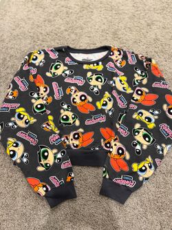 Powerpuff Girls Graphic Crewneck Sweatshirt