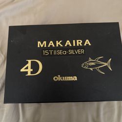 Never Used Makaira 15 2 Speed Special Edition Silver 